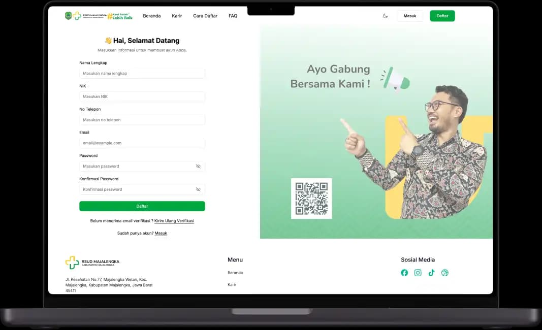 Daftar & Aktivasi Akun
