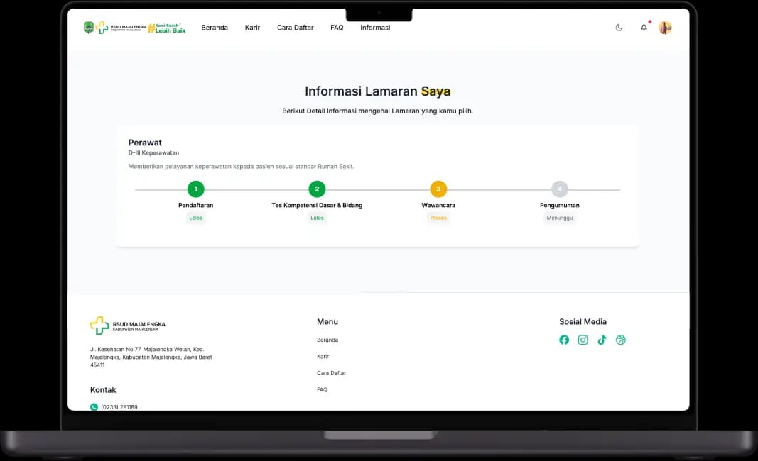 Selesai! Tinggal Pantau